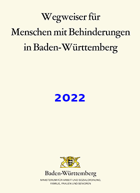 Wegweiser für Menschen mit Behinderungen 2015